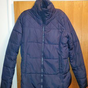 Womens Old Navy Puffer Jacket; Color: Navy Blue/ Sz. Lrg TALL; Used/Great Cond.
